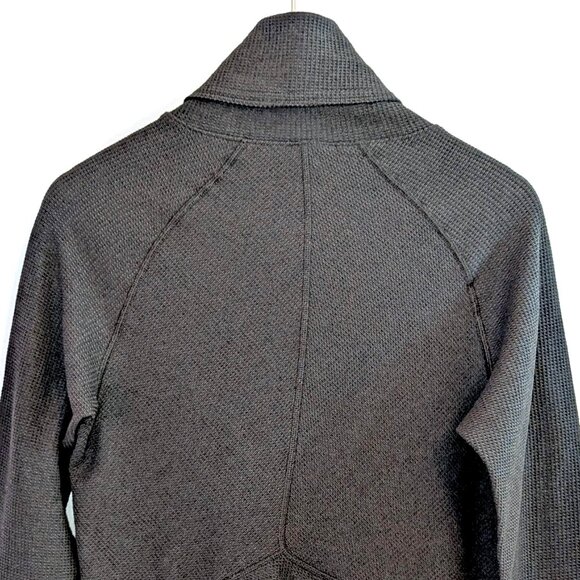 Kuhl | Petra Waffle Turtleneck Base Layer Charcoal Gray Outdoors | Size Small - Picture 11 of 14